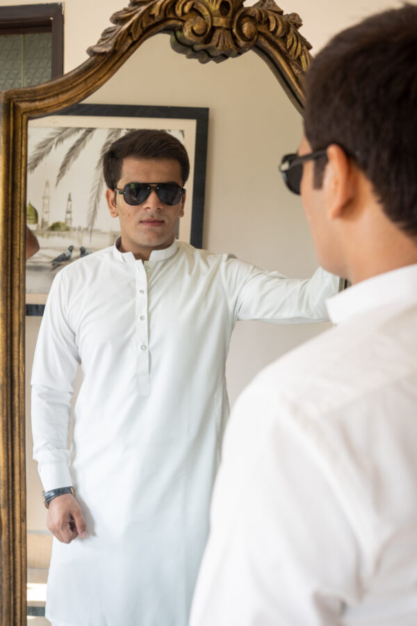 White Kurta - Image 3